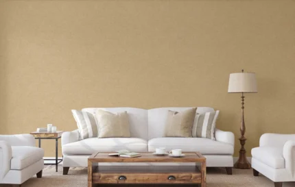 Tan Embossed Wallpaper – Woven Fabric (7816-7)